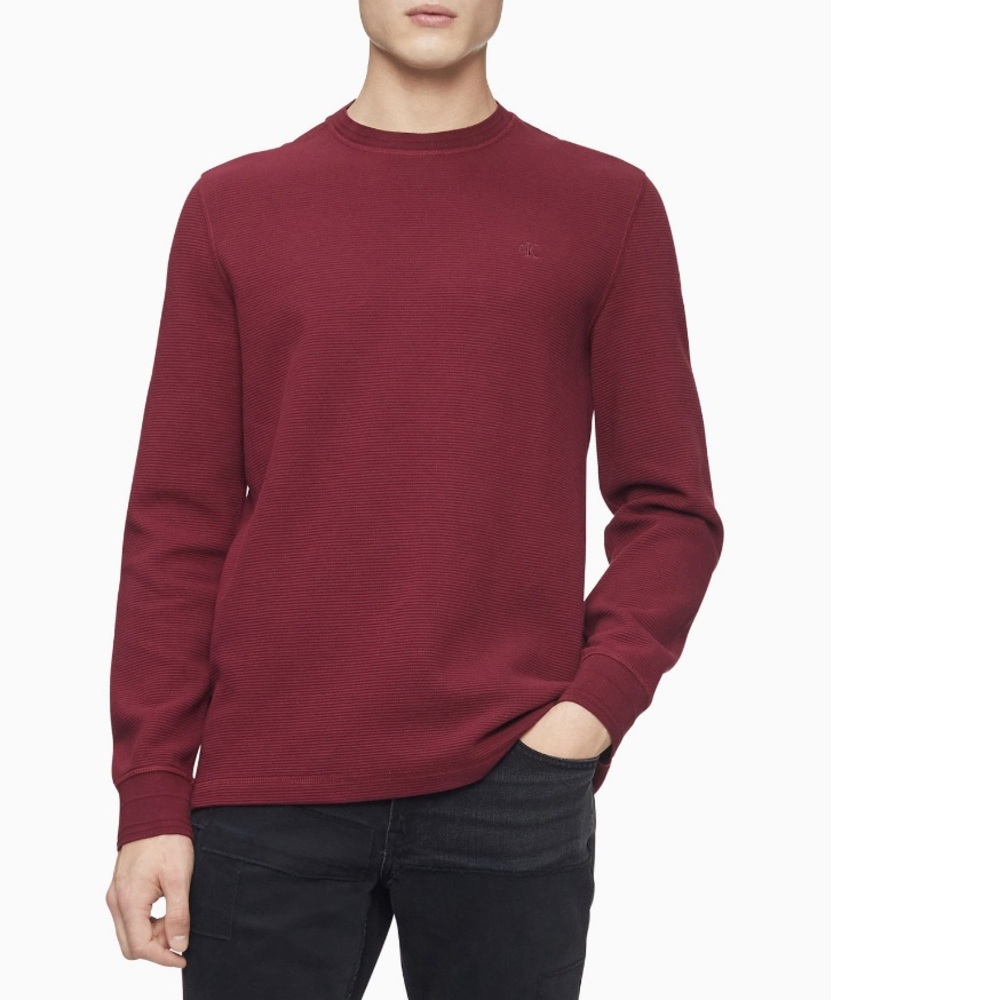 Calvin Klein Jeans Waffle-Knit Tee